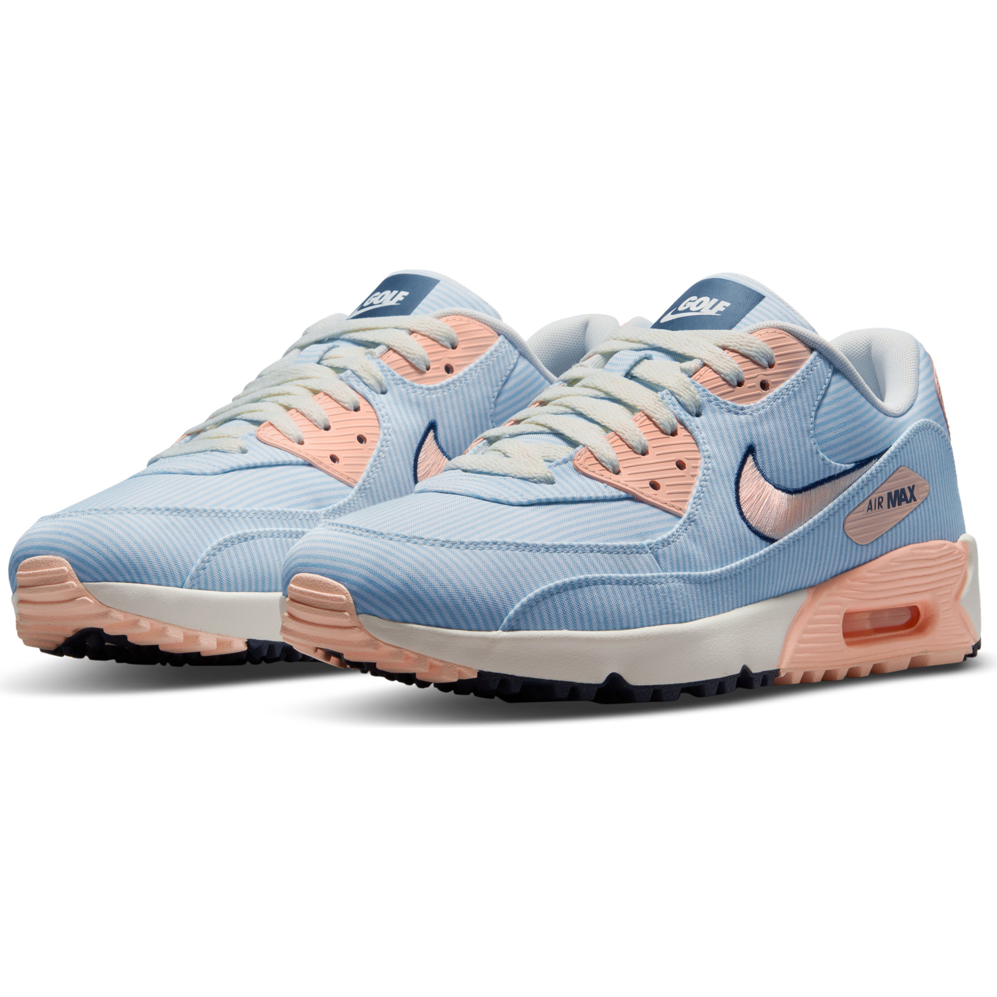 Nike Air Max 90 G NRG Spikeless Golf Shoe-Blue | NIKE | Golf Shoes